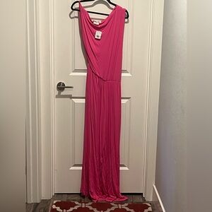 Free People Beach Asymmetrical Knit Jumpsuit | Size Medium |